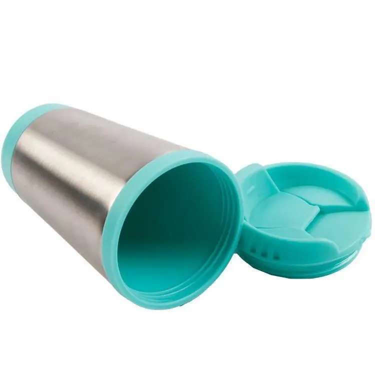 High quality 400ml portable double wall stainless steel leak proof coffee cups for car, As picture
High quality 400ml portable double wall stainless steel leak proof coffee cups for car, As picture