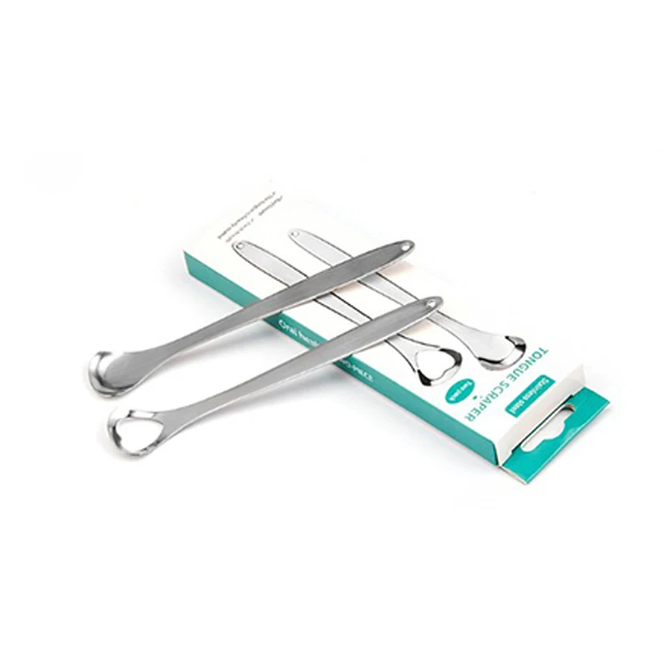 2 pack with storage box Oral cleaning tools stainless steel tongue scraper Rose Gold & Silver
2 pack with storage box Oral cleaning tools stainless steel tongue scraper Rose Gold & Silver