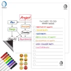 11.9-3A1 Promotion calendar magnet pet magnetic dry erase board for fridge