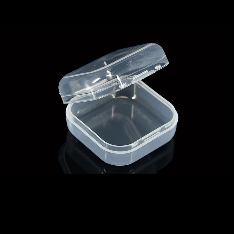 35*35*18 mm small clear plastic boxes storage in stock for earplugs , cosmetics, fishing hook storage box
35*35*18 mm small clear plastic boxes storage in stock for earplugs , cosmetics, fishing hook storage box