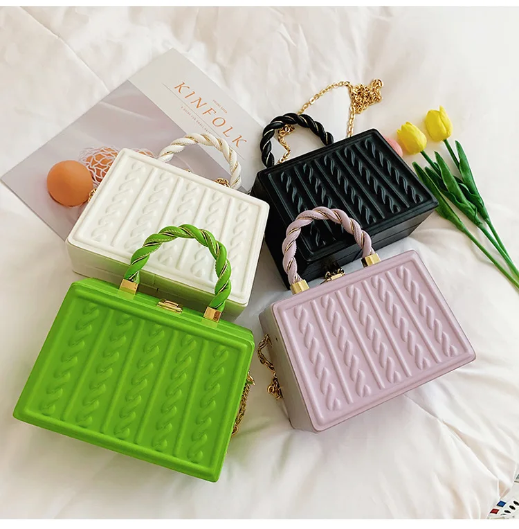 New design woven leather handbag solid color messenger bags good price handbags for gift, 4 colors
New design woven leather handbag solid color messenger bags good price handbags for gift, 4 colors