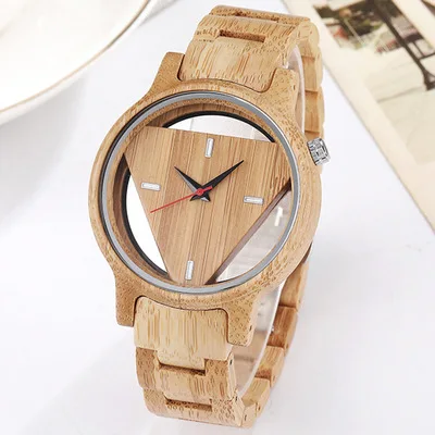 Personalized Triangle Big Face Custom Logo Mens Wooden Bamboo Wrist Watch, Multiple color options
Personalized Triangle Big Face Custom Logo Mens Wooden Bamboo Wrist Watch, Multiple color options