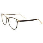 Vintage men black acetate wholesale glasses frame for computer