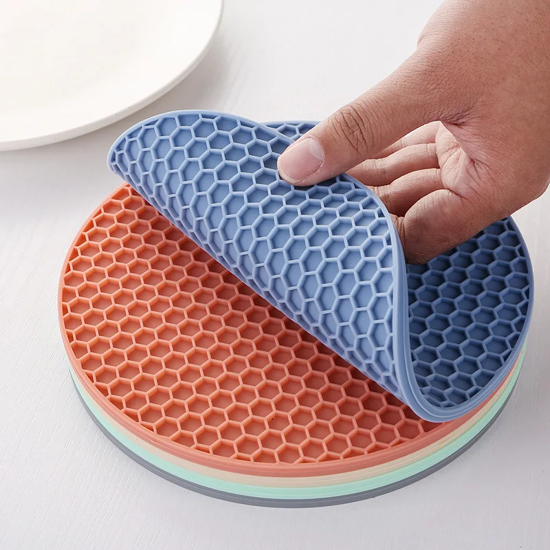 Good Quality Custom Kitchen Heat Resistance Sustainable Waterproof Non-Slip Oven Silicone Trivet Table Mats
Good Quality Custom Kitchen Heat Resistance Sustainable Waterproof Non-Slip Oven Silicone Trivet Table Mats
