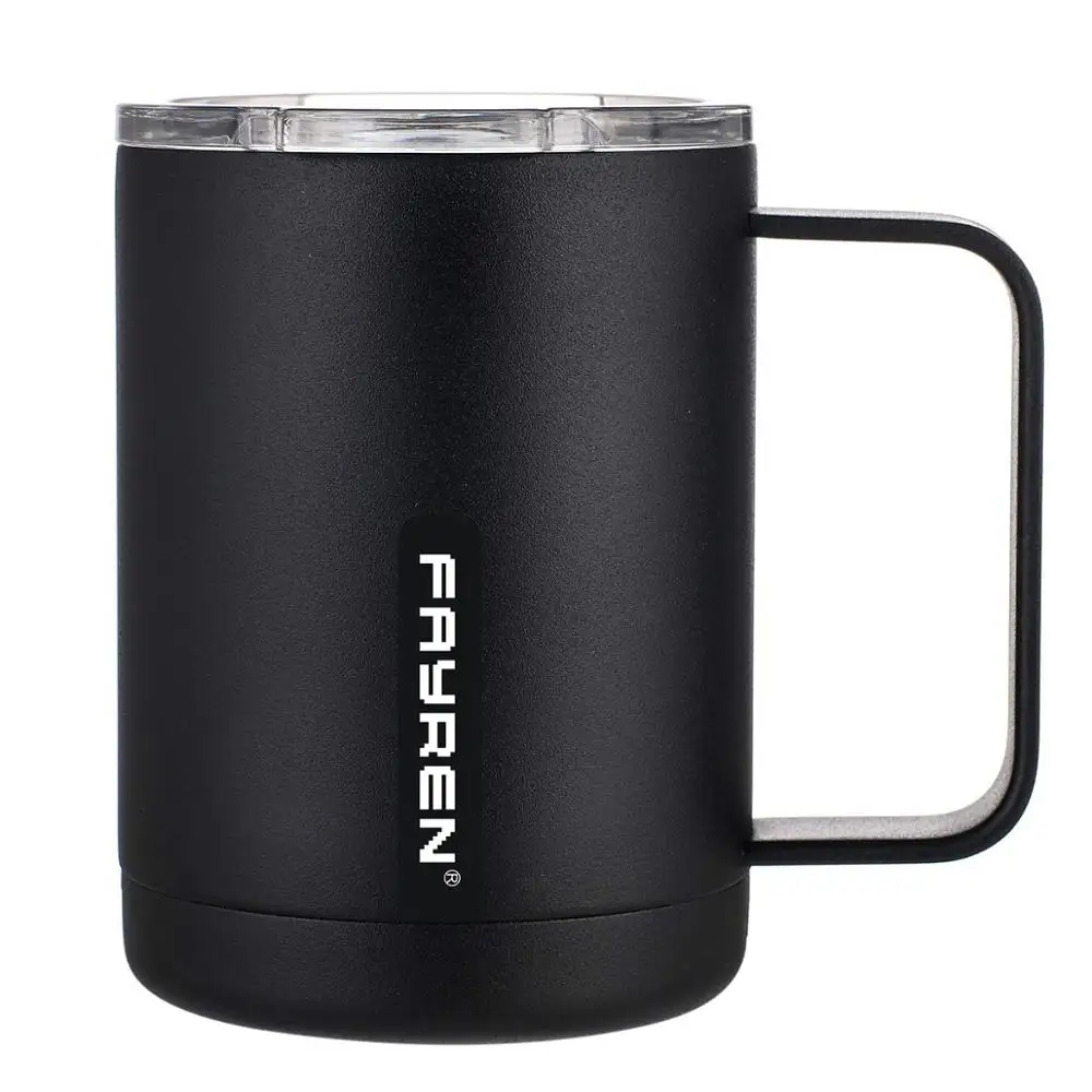 FAYREN Double wall stainless steel 10oz insulated coffee cup for promotional, Silver
FAYREN Double wall stainless steel 10oz insulated coffee cup for promotional, Silver