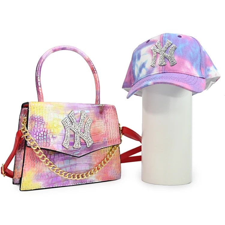 HOT SALE 2021 Factory New Fashion Women New York Shoulder Purse Ladies Hand Bags Pu NY Colorful Handbags and Hat set, Accept customized
HOT SALE 2021 Factory New Fashion Women New York Shoulder Purse Ladies Hand Bags Pu NY Colorful Handbags and Hat set, Accept customized