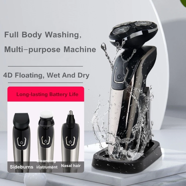 Waterproof electric multifunctional USB rechargeable whole body electric shaver machine, Black
Waterproof electric multifunctional USB rechargeable whole body electric shaver machine, Black