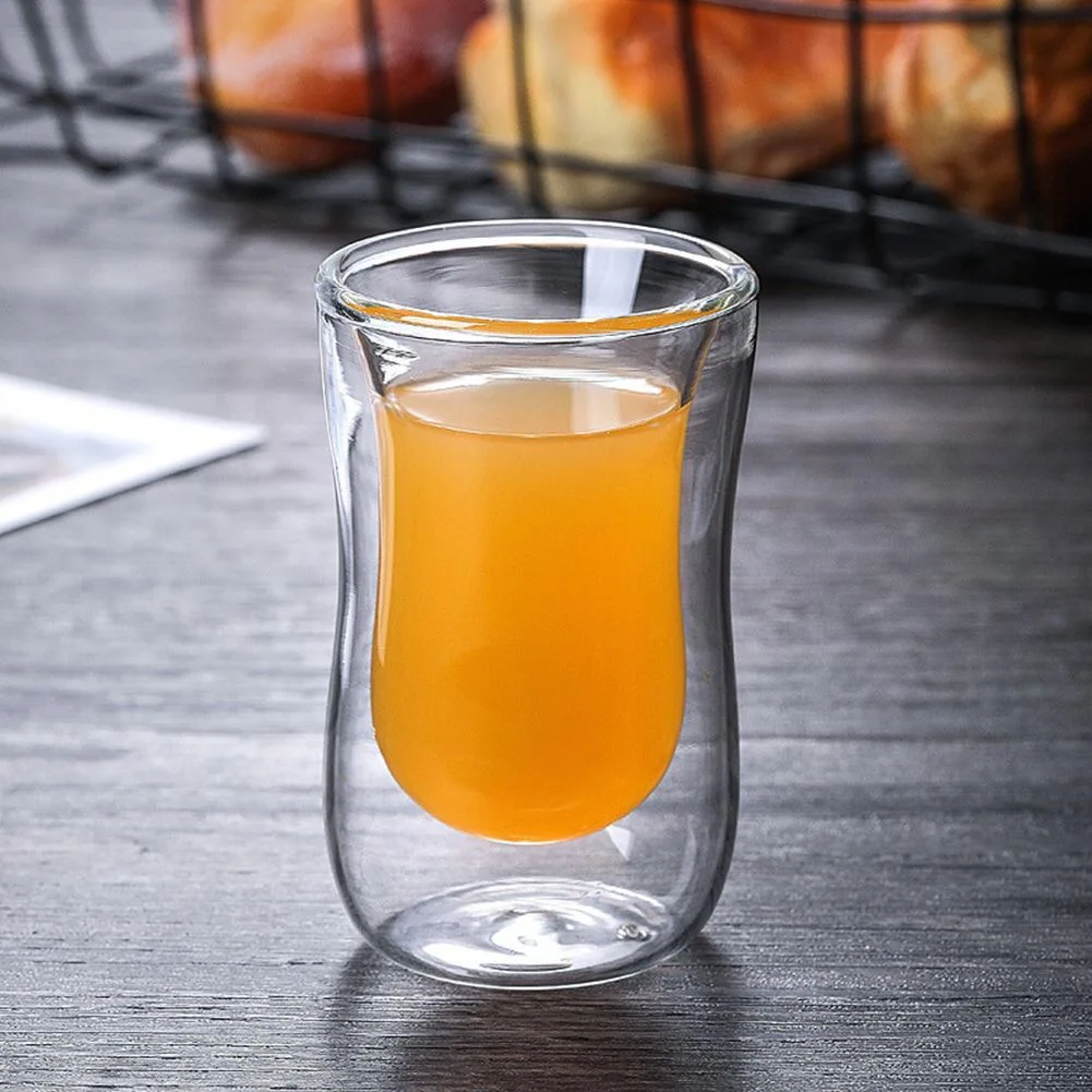 Mikenda Wholesale Double Wall Glass Mug Without Handle Coffee Mug Customize, Transparent
Mikenda Wholesale Double Wall Glass Mug Without Handle Coffee Mug Customize, Transparent