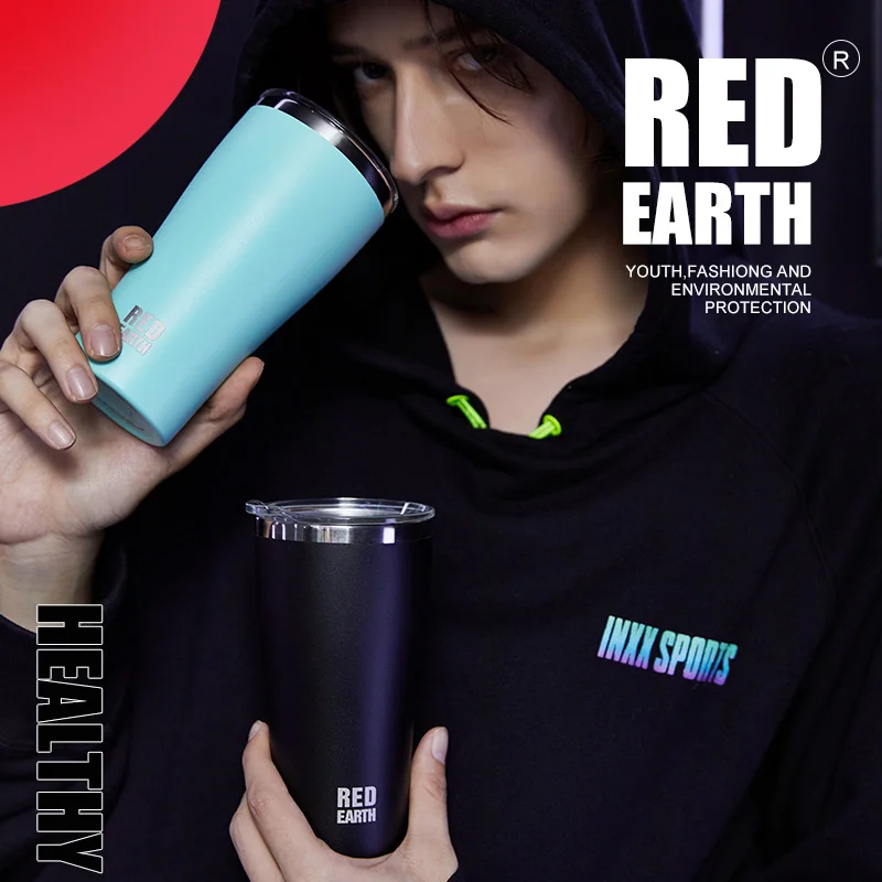 520ml Red Earth TB Series Easy To Hold Shape Lid Double Wall Stainless Steel Coffee Bottle
520ml Red Earth TB Series Easy To Hold Shape Lid Double Wall Stainless Steel Coffee Bottle