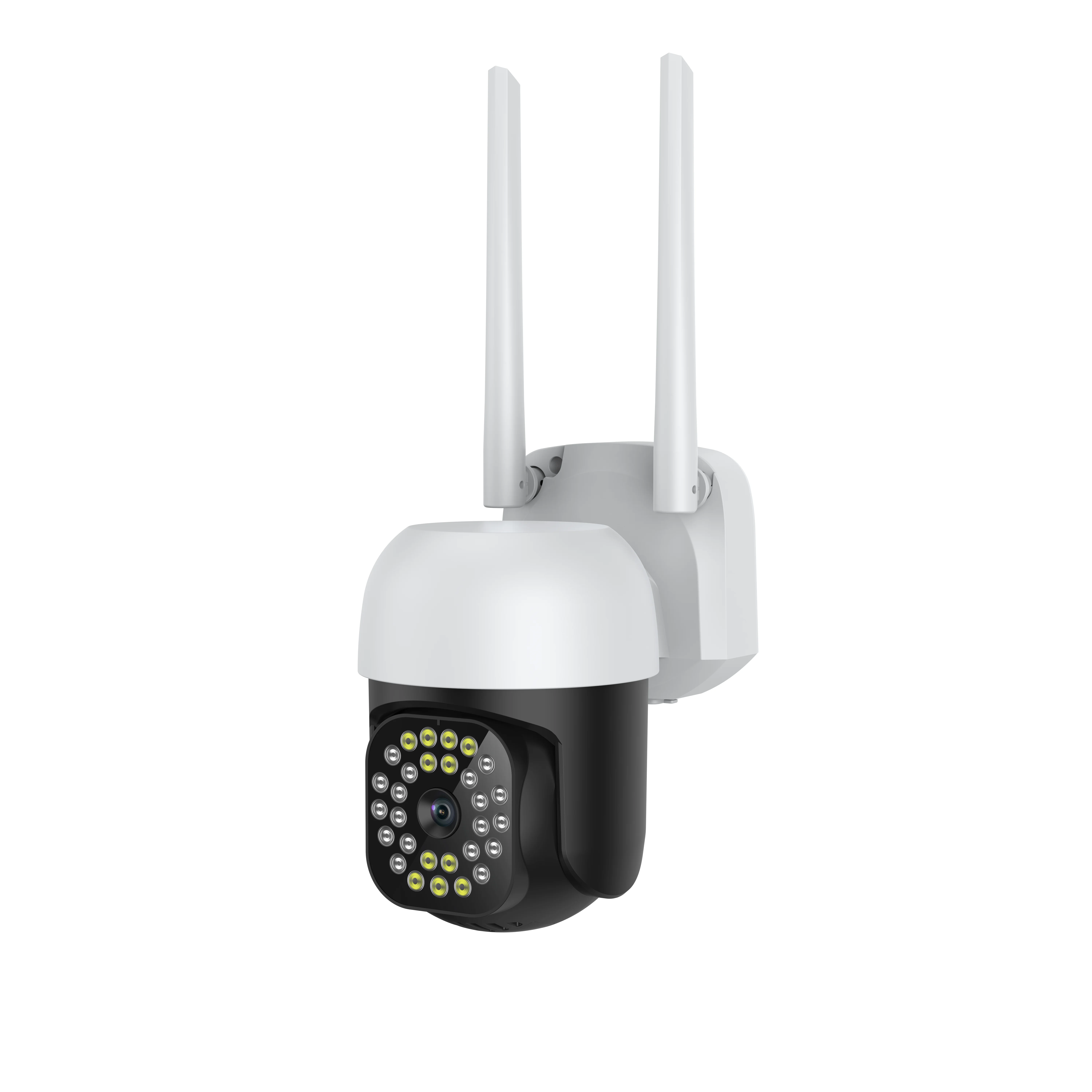Outdoor 1080P 4X Digital Zoom Auto Tracking Waterproof Wireless WiFi Two Way Audio IP PTZ Camera
Outdoor 1080P 4X Digital Zoom Auto Tracking Waterproof Wireless WiFi Two Way Audio IP PTZ Camera
