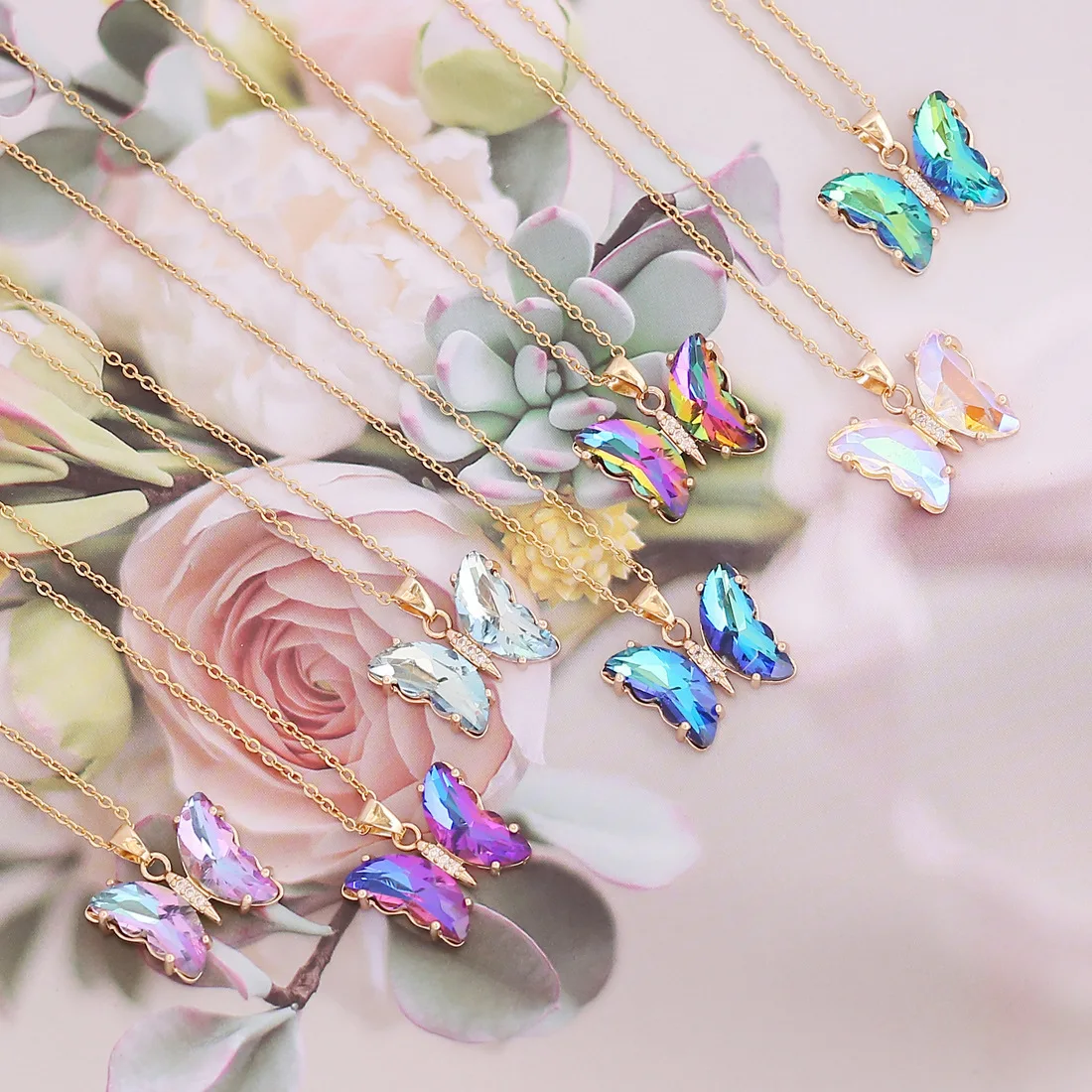 10% OFF Custom Fashion Fine Jewelry Necklaces Stainless Steel Gold Crystal Promare Beaded Butterfly Necklace Set For Women
10% OFF Custom Fashion Fine Jewelry Necklaces Stainless Steel Gold Crystal Promare Beaded Butterfly Necklace Set For Women
