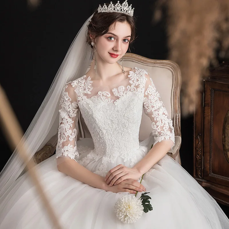 S0088A 2021 new Fashion ladies floor length plus size custom party wedding dress bridal gowns lace, Customized color
S0088A 2021 new Fashion ladies floor length plus size custom party wedding dress bridal gowns lace, Customized color