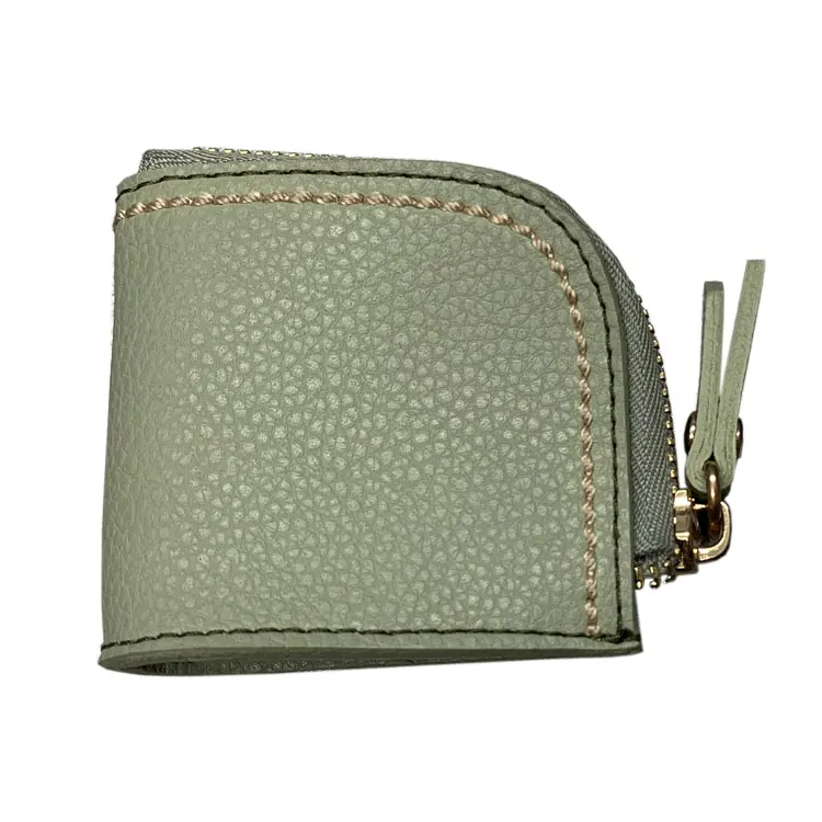 Custom logo slim zip fashion design ladies PU leather mini coin purse wallet for women, Green
Custom logo slim zip fashion design ladies PU leather mini coin purse wallet for women, Green