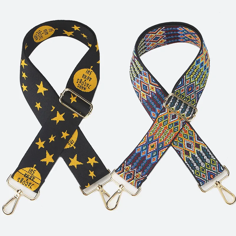 Wholesale Colorful Fashionable Cotton Woven Shoulder Strap Star Bag Strap For Purse, As picture
Wholesale Colorful Fashionable Cotton Woven Shoulder Strap Star Bag Strap For Purse, As picture