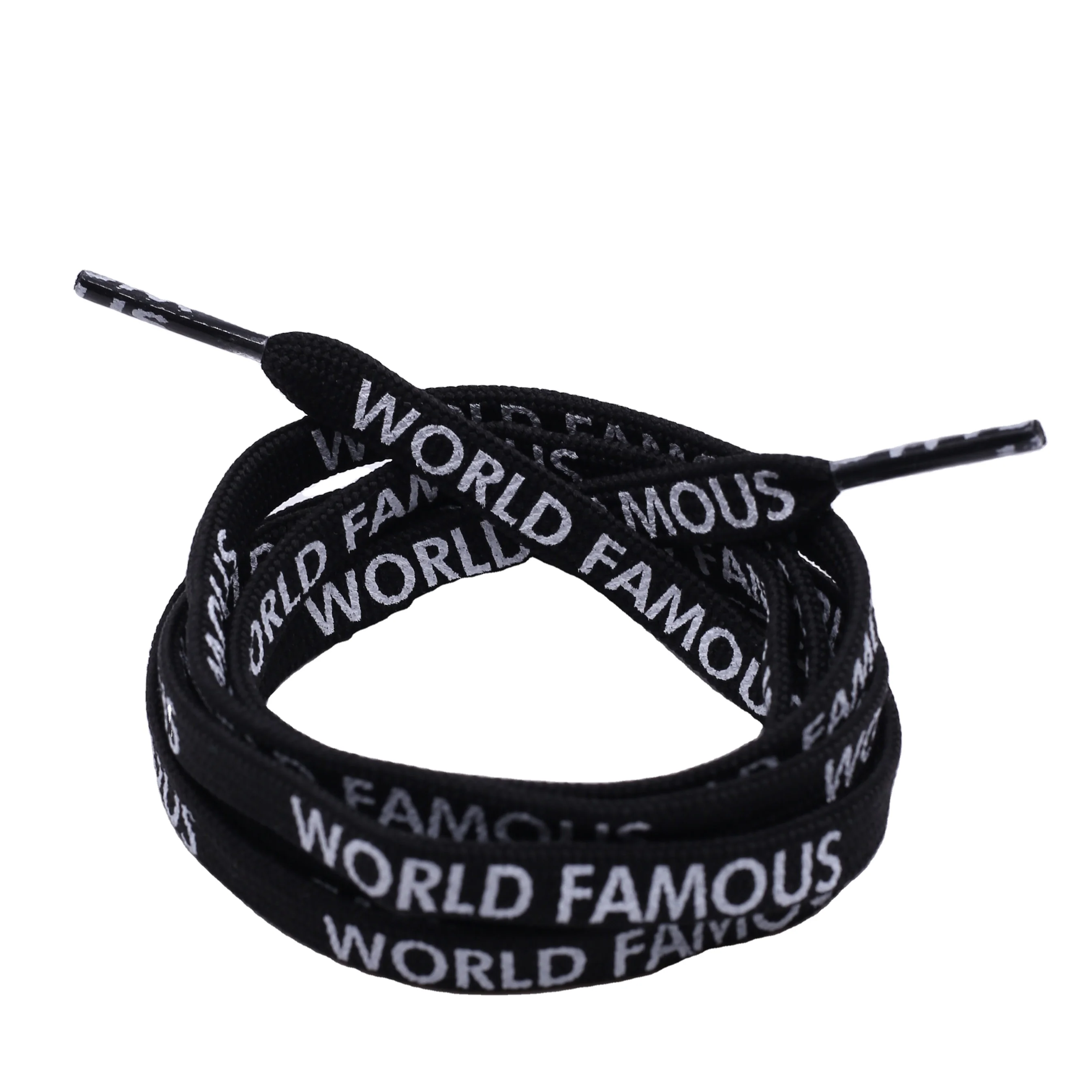 Coolstring Polyester Printed Shoelaces Fantastic Shoestring For Adults and Kids Factory High Quality On Line, 3 colors available, support any color
Coolstring Polyester Printed Shoelaces Fantastic Shoestring For Adults and Kids Factory High Quality On Line, 3 colors available, support any color