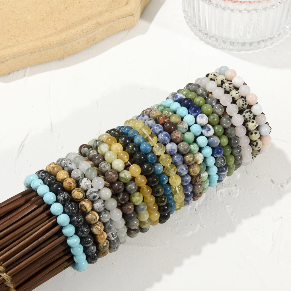 Healing Natural 8mm Genuine Elastic Gemstone Crystal Stone Bead Bracelets for Women and Men
Healing Natural 8mm Genuine Elastic Gemstone Crystal Stone Bead Bracelets for Women and Men