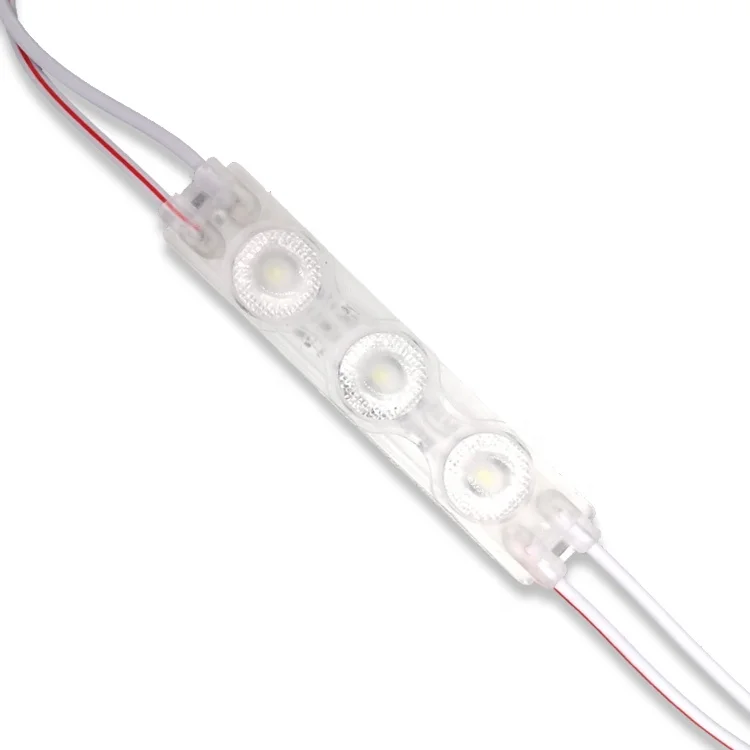 new 6312 Diffuse reflection injection 3 modulos lens 1.5w 12v smd2835 waterproof led module
new 6312 Diffuse reflection injection 3 modulos lens 1.5w 12v smd2835 waterproof led module