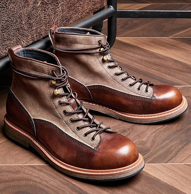 Fashion British Style Men Motorcycle Boots Cool Man Boot Shoes Plus Size Leather Shoes Men Half Boot
Fashion British Style Men Motorcycle Boots Cool Man Boot Shoes Plus Size Leather Shoes Men Half Boot