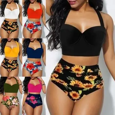 2021 plus size swimwear & beachwear printing swimsuit mesh two piece set swimwear woman bathing suits
2021 plus size swimwear & beachwear printing swimsuit mesh two piece set swimwear woman bathing suits