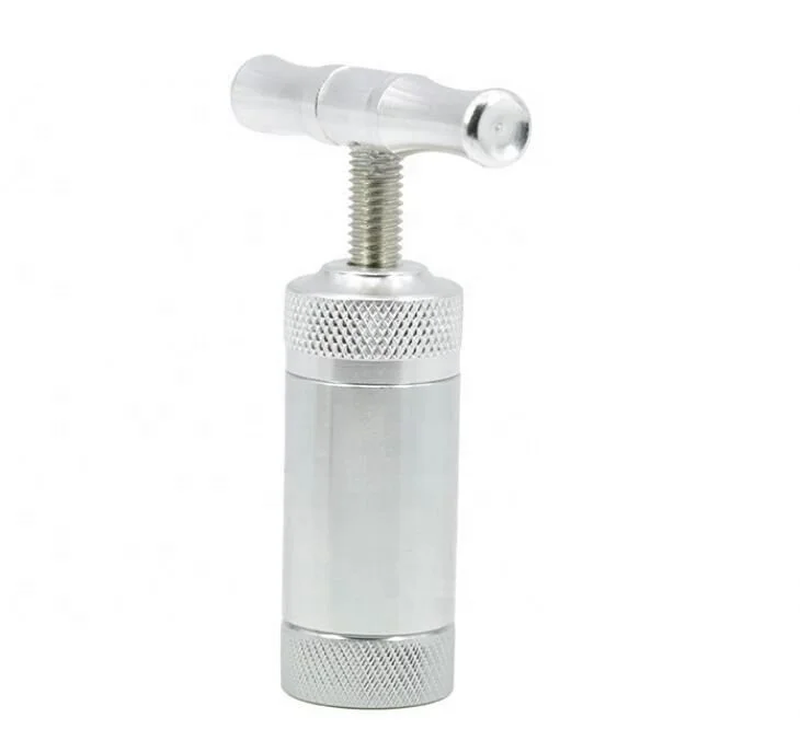 Creative Inflator Type Metal Cigarette Grinder T-shaped Cigarette Press Accessories jhcentury, Picture
Creative Inflator Type Metal Cigarette Grinder T-shaped Cigarette Press Accessories jhcentury, Picture