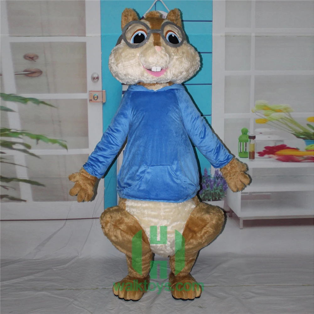 HI CE  hot selling cheap animal chipmunk mascot costume for adults