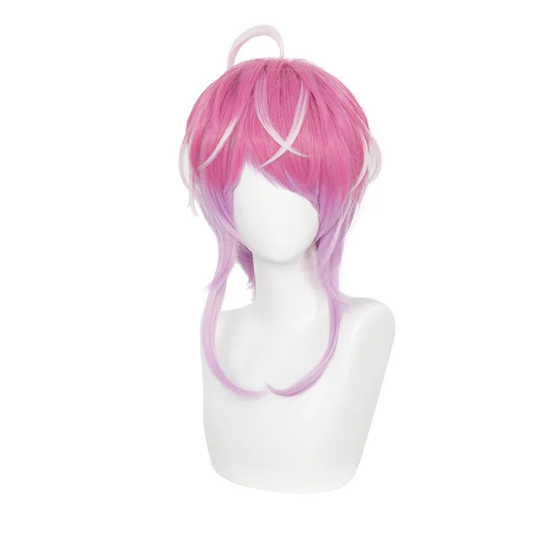 Pink Hair Anime Comic Exhibition Cosplay Halloween Hair COS Ombre Wigs Cool Men Hair, Pic showed
Pink Hair Anime Comic Exhibition Cosplay Halloween Hair COS Ombre Wigs Cool Men Hair, Pic showed