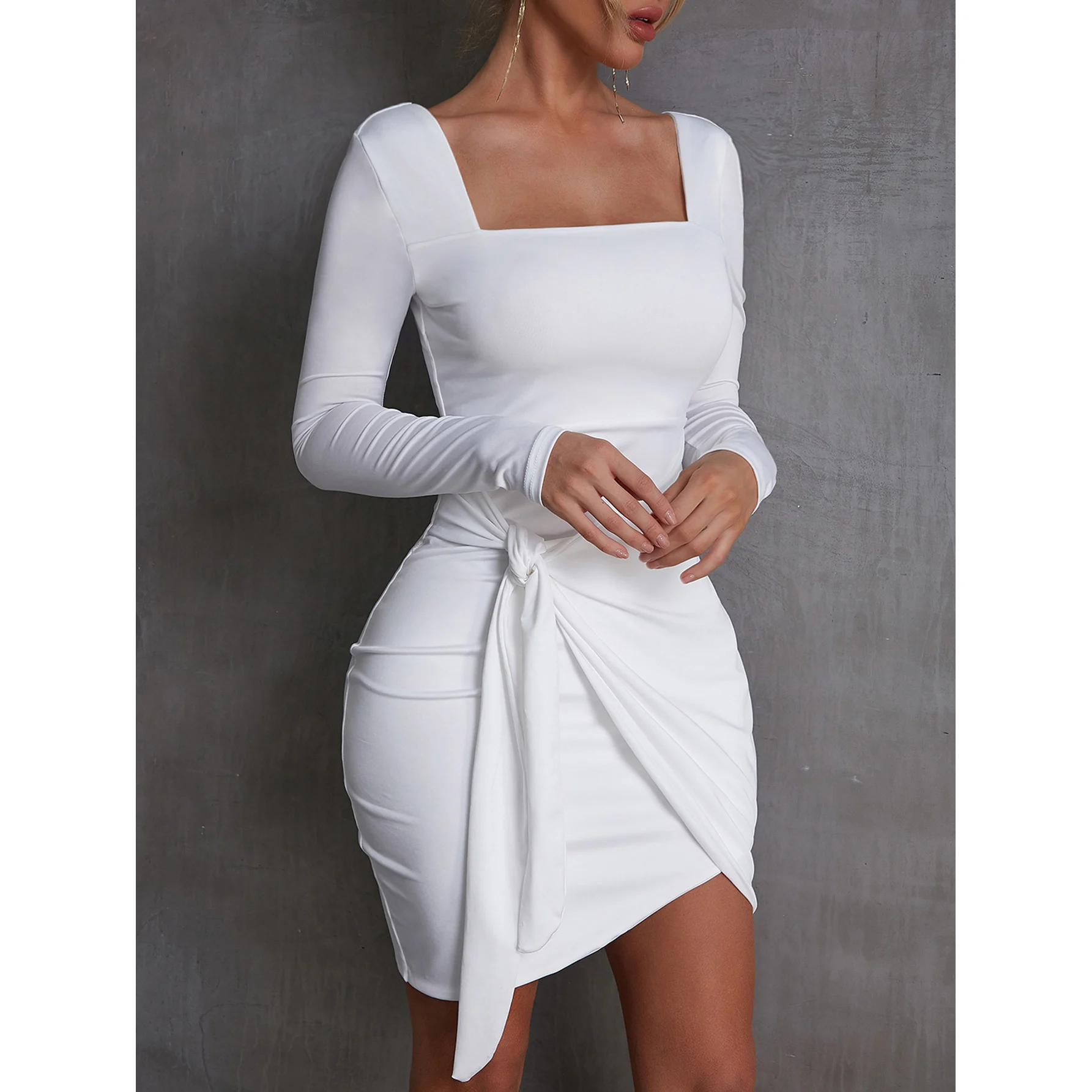Fresh dresses casual summer comfortable outdoor wear solid colors bodycon dress for women, Picture shown
Fresh dresses casual summer comfortable outdoor wear solid colors bodycon dress for women, Picture shown