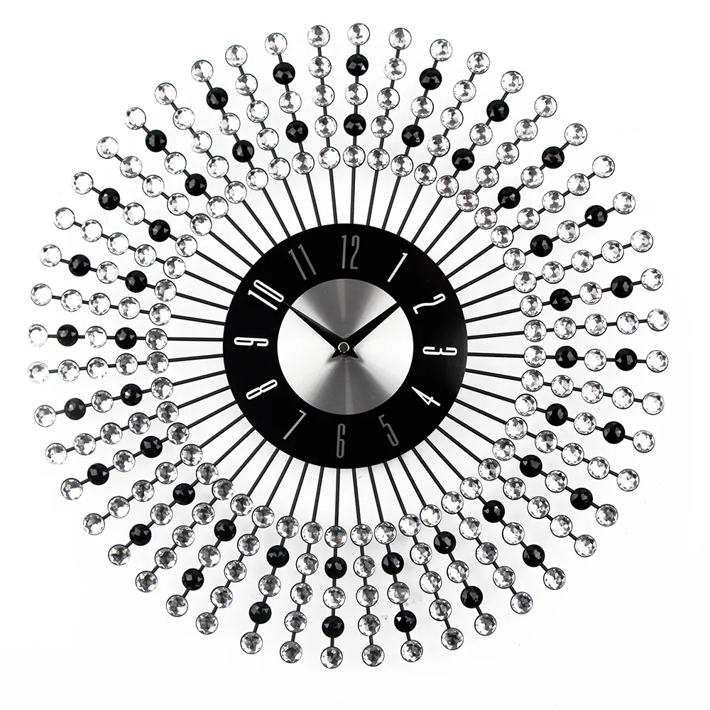 Diamonds Wall Clock Vintage Metal Dial Creative Fashionable European Style Living Room Home Decoration Clock
Diamonds Wall Clock Vintage Metal Dial Creative Fashionable European Style Living Room Home Decoration Clock