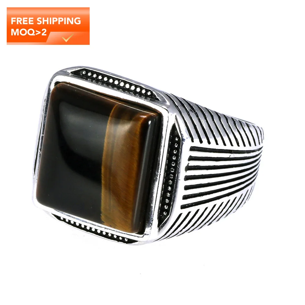 New Arrival Sterling Silver 925 Man Ring Tiger Eyes Fine Jewelry Stripe Pattern Natural Stone Cool Retro Punk Custom Jewelry
New Arrival Sterling Silver 925 Man Ring Tiger Eyes Fine Jewelry Stripe Pattern Natural Stone Cool Retro Punk Custom Jewelry
