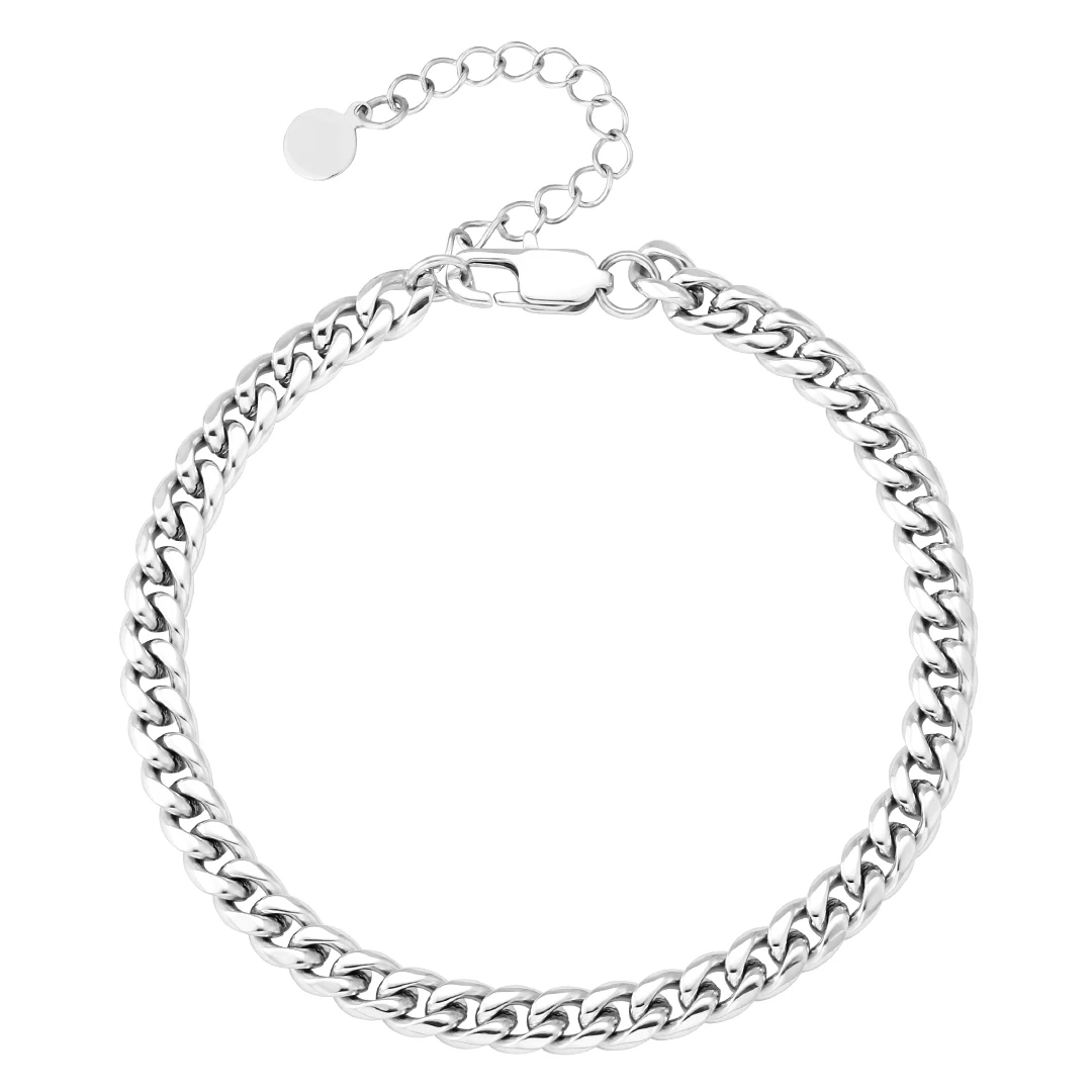 KRKC summer fashion custom women foot jewelry adjustable silver platinum plated stainless steel chain cuban bracelet anklets
KRKC summer fashion custom women foot jewelry adjustable silver platinum plated stainless steel chain cuban bracelet anklets