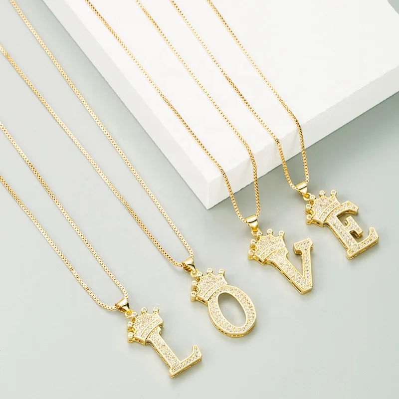 2021 New Arrival Hot Fashion Diamond Necklace Beautiful Crown Necklace Delicate Initial Necklace for Women
2021 New Arrival Hot Fashion Diamond Necklace Beautiful Crown Necklace Delicate Initial Necklace for Women