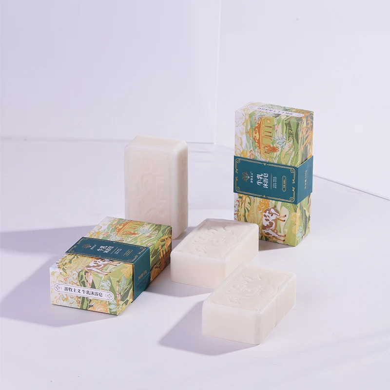 Wholesale 2022 Exquisite Packaging Facial Body Cleansing Handmade Whitening Soaps Milk Bath Soap, White
Wholesale 2022 Exquisite Packaging Facial Body Cleansing Handmade Whitening Soaps Milk Bath Soap, White
