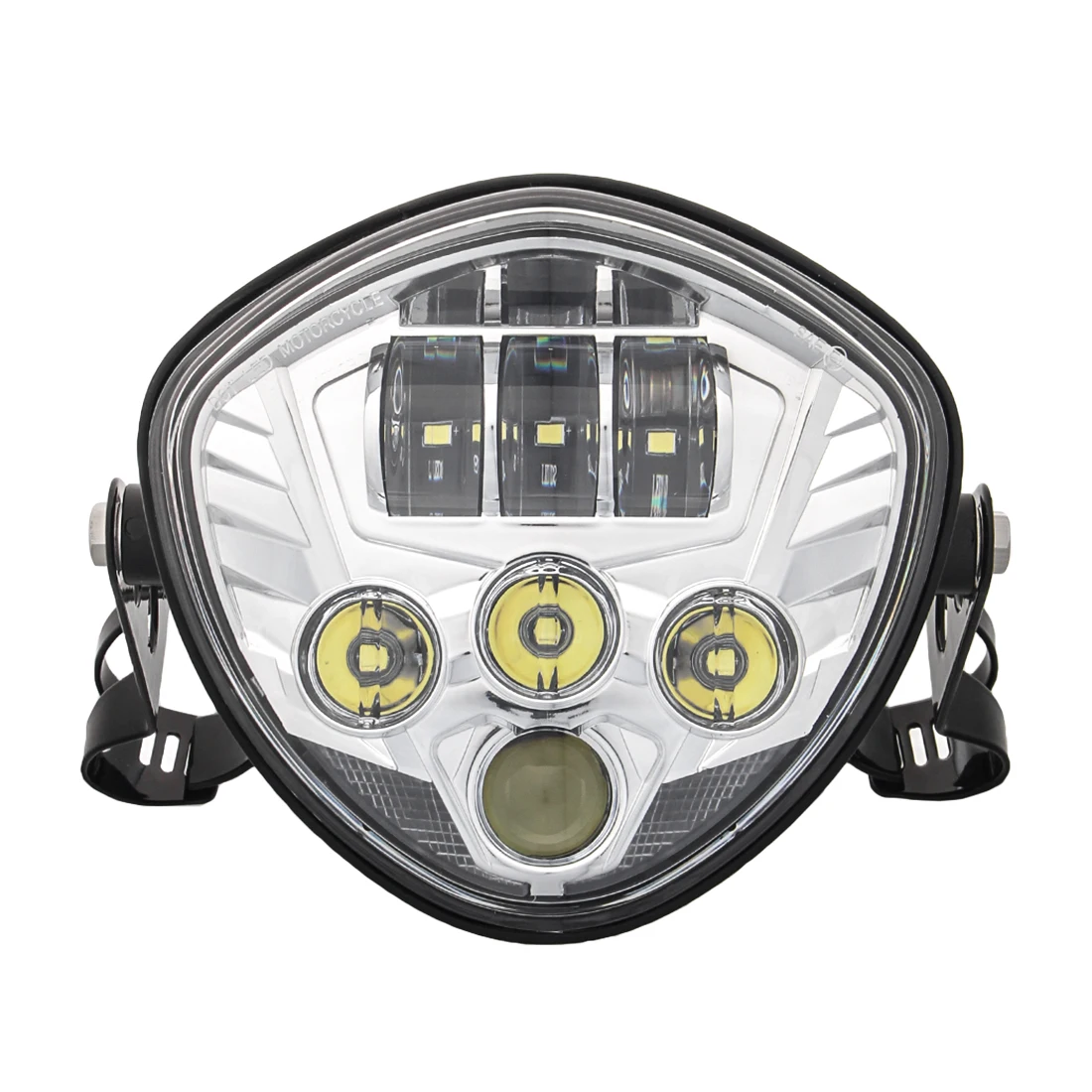 Chrome Bezel C-reeLED Motorcycle Headlight wit 50W Beam for Vic-tory Cross-Country Motorcycle headlight Assembly for Vic-tory
Chrome Bezel C-reeLED Motorcycle Headlight wit 50W Beam for Vic-tory Cross-Country Motorcycle headlight Assembly for Vic-tory