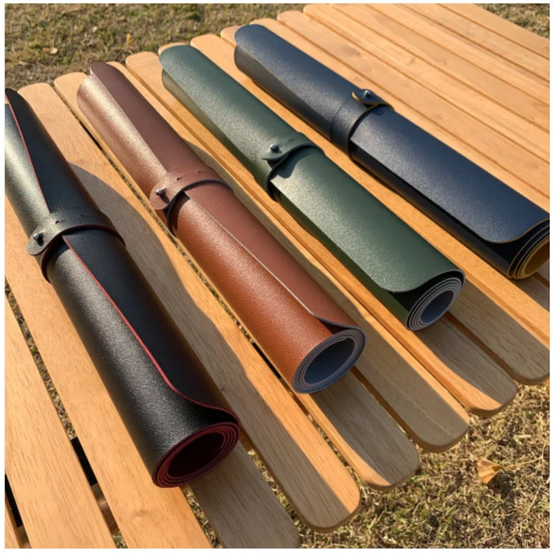 Custom logo Waterproof Camping Mat Picnic Leather Table Mats Luxury Camp Mat, Black/grey/brown etc
Custom logo Waterproof Camping Mat Picnic Leather Table Mats Luxury Camp Mat, Black/grey/brown etc