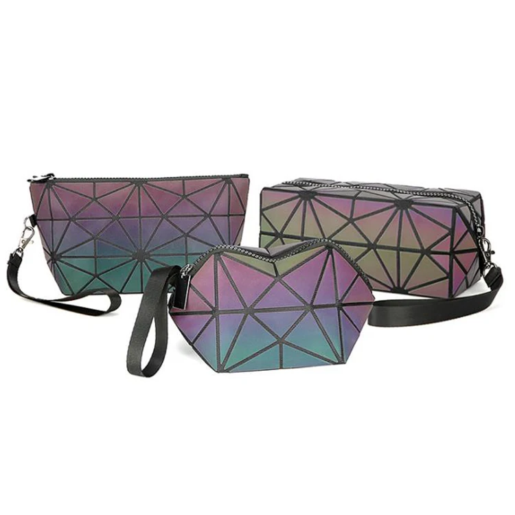 Laser Rhombic Cosmetic Bag Glitter Geometric Luminous Makeup Bag, Many colors available
Laser Rhombic Cosmetic Bag Glitter Geometric Luminous Makeup Bag, Many colors available