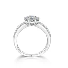 Jewelry Cubic Zirconia Starsgem Silver Ring Fashion Women CZ Jewelry 925 Silver Cubic Zirconia Rings