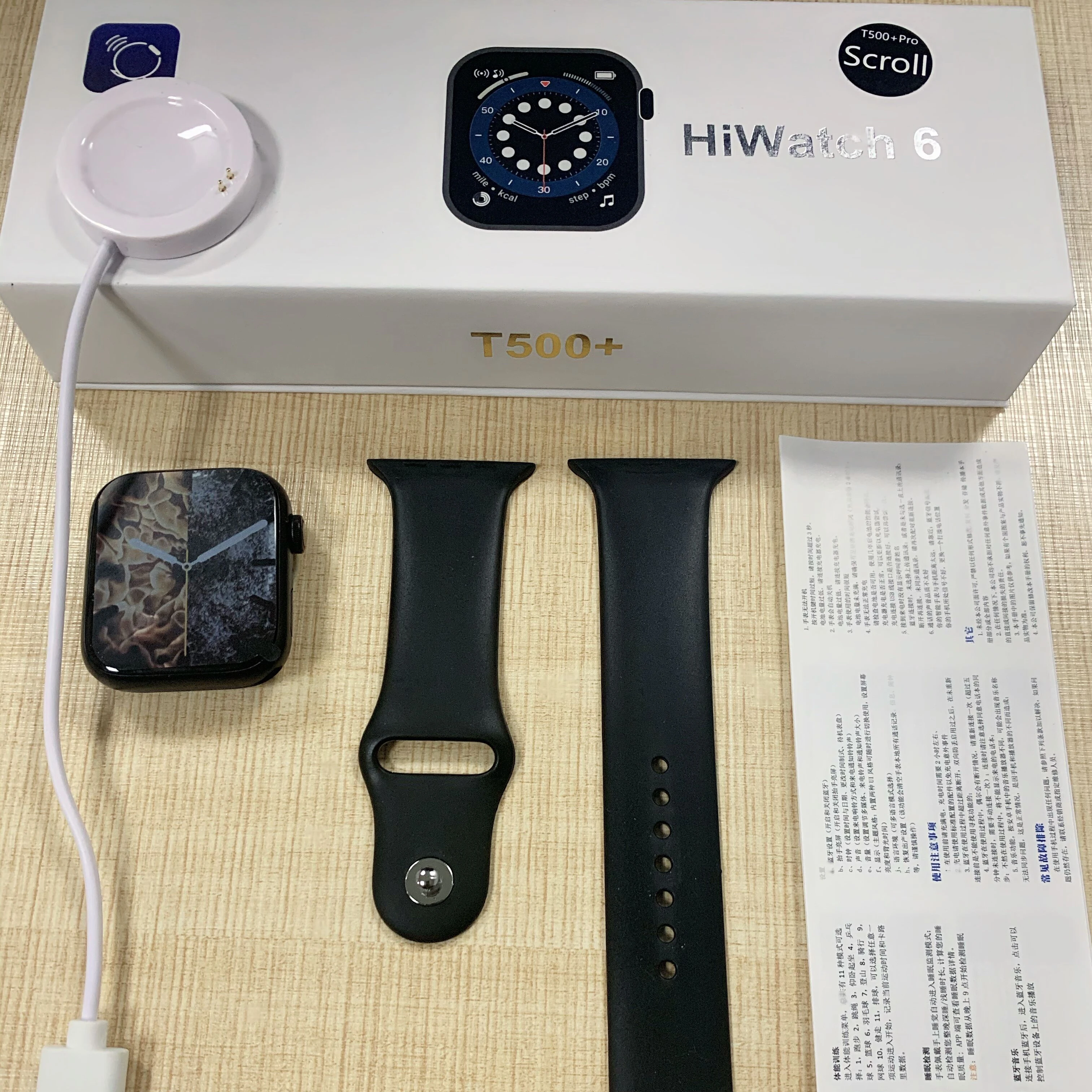 Best price series 6 men women top seller big size scroll activity icon seri t500 plus pro smart watch
Best price series 6 men women top seller big size scroll activity icon seri t500 plus pro smart watch