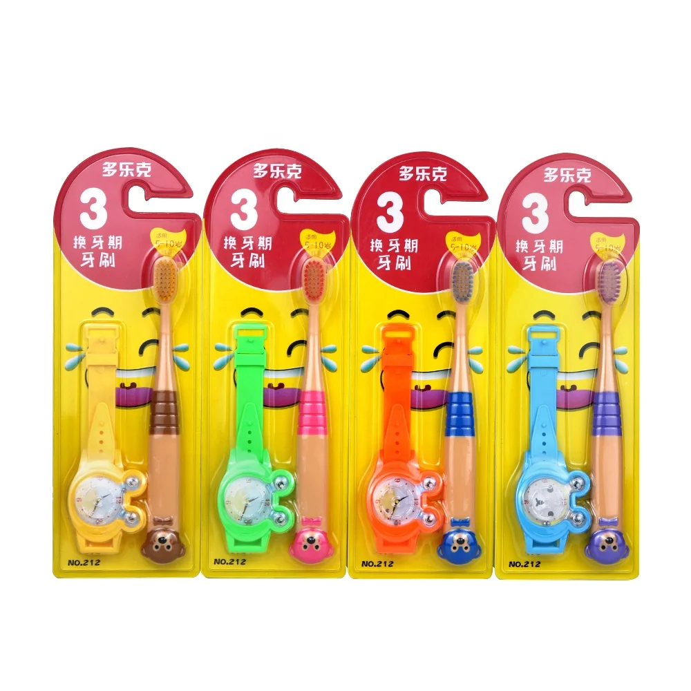 Children's toothbrush with toy soft bristles toothbrush cartoon independent packaging oral care, Customized color
Children's toothbrush with toy soft bristles toothbrush cartoon independent packaging oral care, Customized color