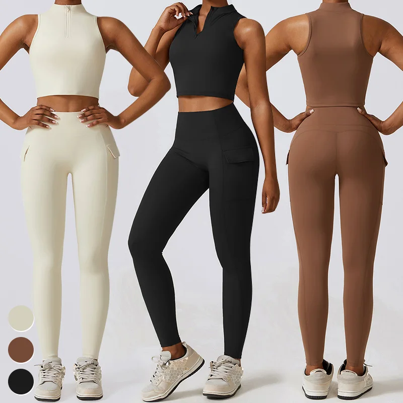 Wholesale High Quality Active Clothing 2 Piece Suit Custom Workout Wear Sports Bra Leggings Gym Fitness Sets Women Yoga Set
Wholesale High Quality Active Clothing 2 Piece Suit Custom Workout Wear Sports Bra Leggings Gym Fitness Sets Women Yoga Set