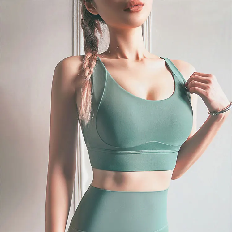 Women YOGA Strappy Sports Bra Sexy Back Longline Wirefree Medium Support Yoga Bra Top
Women YOGA Strappy Sports Bra Sexy Back Longline Wirefree Medium Support Yoga Bra Top