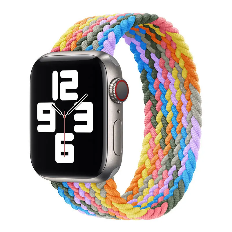 Suitable for Apple Watch iWatch 6/SE Single Loop Nylon Woven Elastic Band Plastic Head Smart Watch Band, Multi colors
Suitable for Apple Watch iWatch 6/SE Single Loop Nylon Woven Elastic Band Plastic Head Smart Watch Band, Multi colors