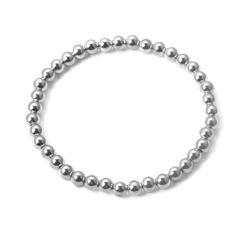 High quality sterling silver natural geometry beads 4mm silver 925 beads bracelets for jewelry making
High quality sterling silver natural geometry beads 4mm silver 925 beads bracelets for jewelry making