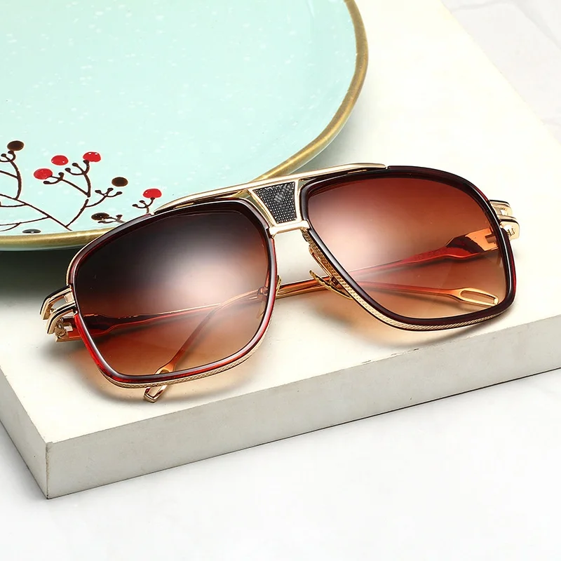 J6615 oversized aviation sunglasses men pilot unique sunglasses classic black square metal frame sunglasses, Mix colors
J6615 oversized aviation sunglasses men pilot unique sunglasses classic black square metal frame sunglasses, Mix colors