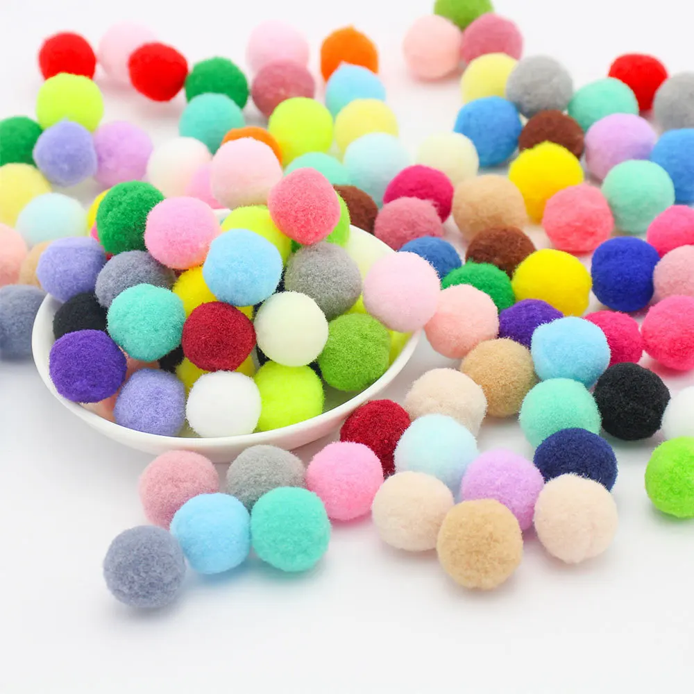 DIY Handmade Sewing Craft Kids Toy Soft Pompom Plush Pom Poms Ball K0402, Mix color
DIY Handmade Sewing Craft Kids Toy Soft Pompom Plush Pom Poms Ball K0402, Mix color