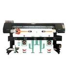China 1.6m 1.8m CMYK multicolor eco solvent printers with dx7 dx5 1080 printhead