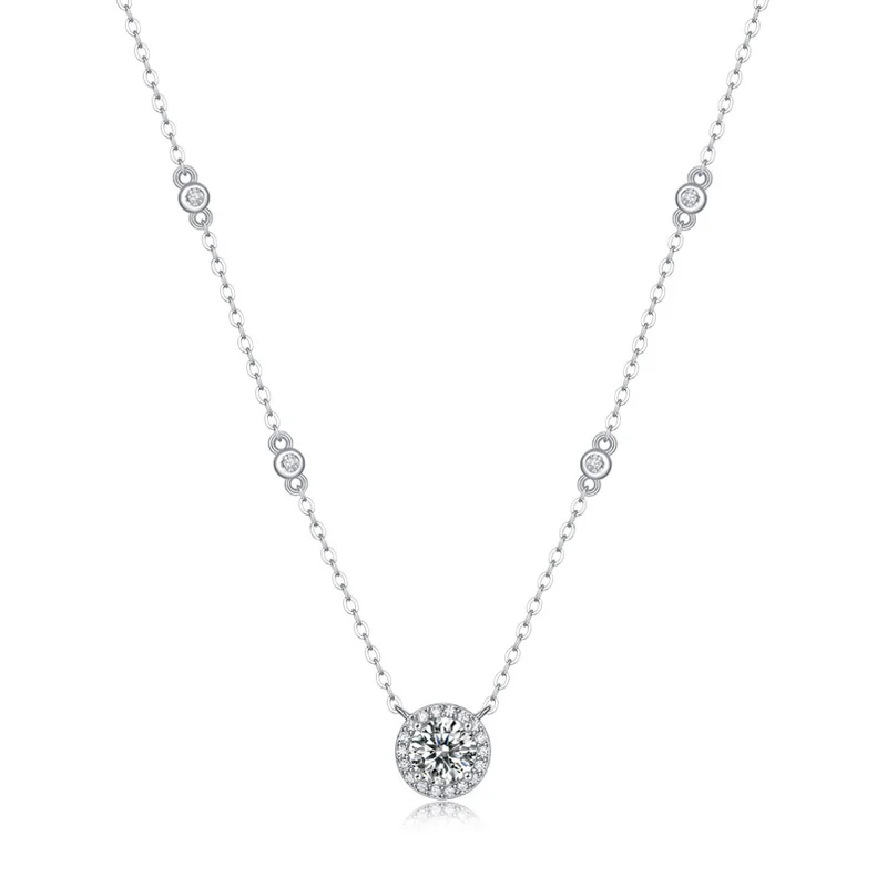 1 Carat Moissanite Necklace For Women 925 Sterling Silver Simple Luxury Moissanite Wedding Necklace Jewelry
1 Carat Moissanite Necklace For Women 925 Sterling Silver Simple Luxury Moissanite Wedding Necklace Jewelry