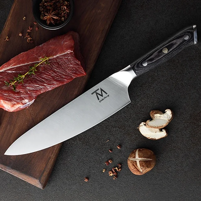 8 Inch Wholesale Custom Stainless Steel Sharp Chef Knife Professional Kitchen Cutting Chef Knives
8 Inch Wholesale Custom Stainless Steel Sharp Chef Knife Professional Kitchen Cutting Chef Knives
