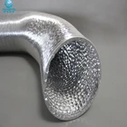 Packaging Customization Ducting Manufacturers Aluminium Pipe Acoustic Insulated Flexible Duct for Ventilation