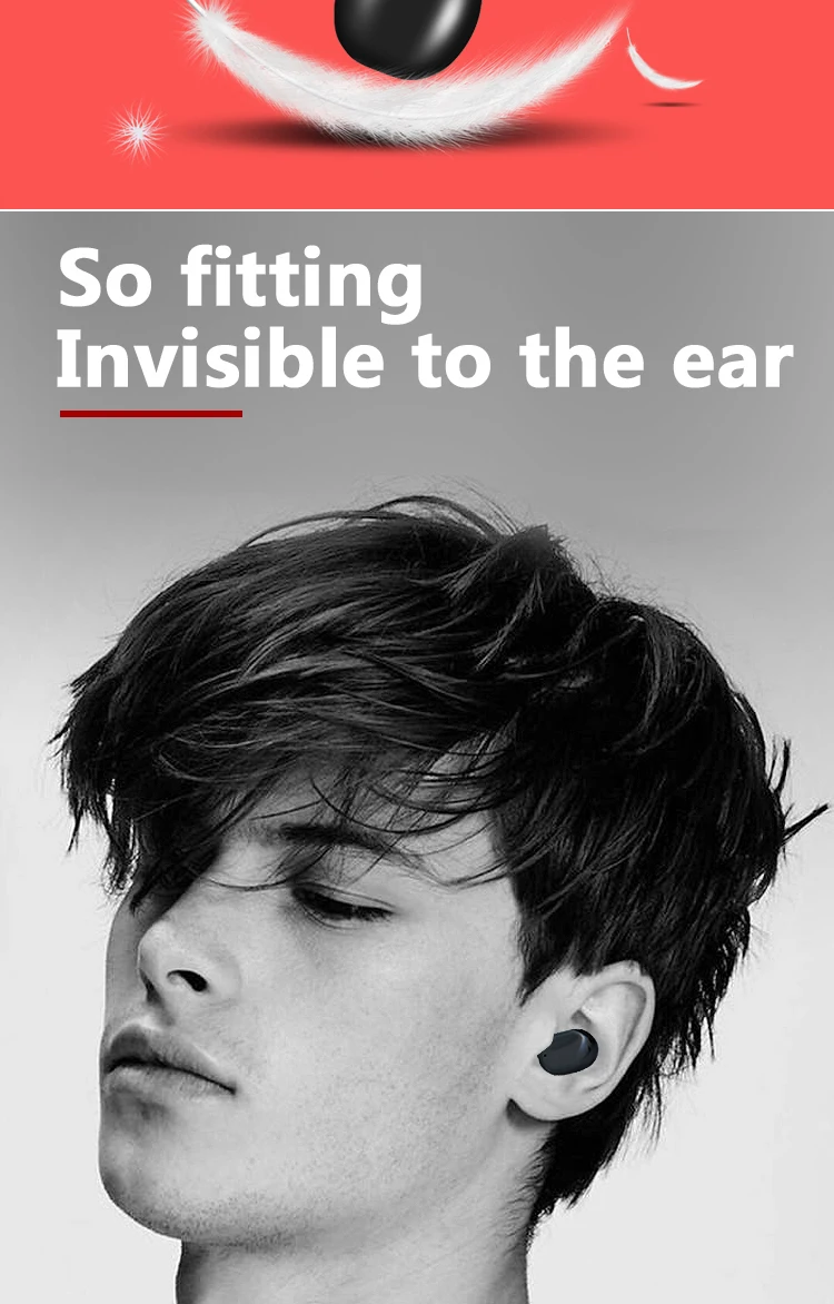 A6X Wireless Earbuds Bluetooth 5.0 Headset VS Haylou GT1 18H Playtime Zero Pressure Wearing One-Step Pairing with Touch-Control - ANKUX.COM