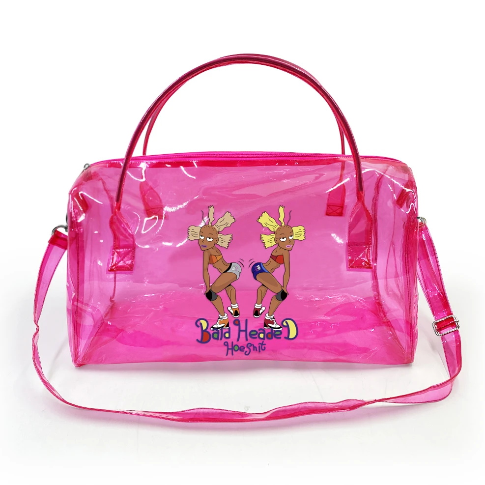 PVC Handbag ECO Friendly Transparent TPU Spend A Night Bag Overnight Bags Weekend Tote Bag
PVC Handbag ECO Friendly Transparent TPU Spend A Night Bag Overnight Bags Weekend Tote Bag